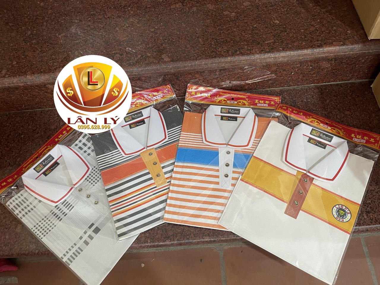 ÁO TLV CỔ CAO